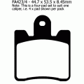 EBC Brakes Double-H Sintered Superbike Brake Pads Front - FA423/4HH